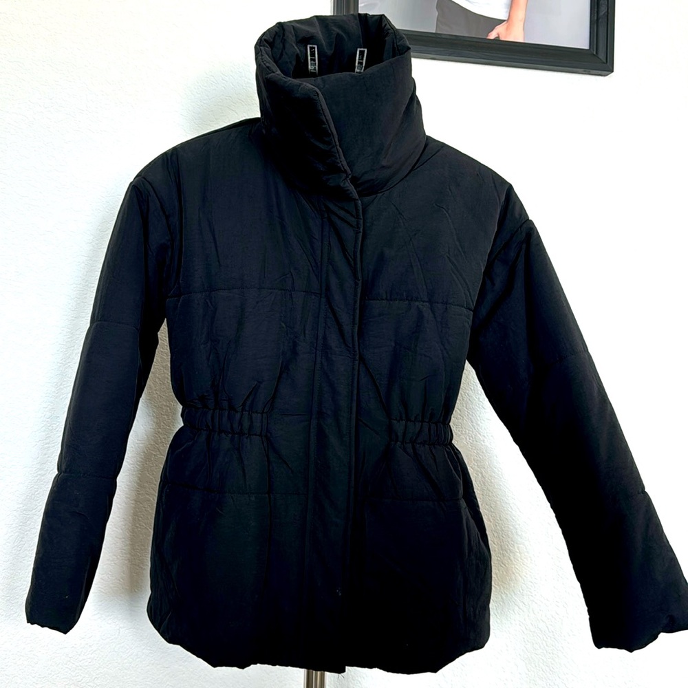 Blue Pepper BP Women’s Blue Puffer Coat Jacket Size S